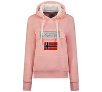Geographical Norway Gadrien Lady - Women's Zip Hoodie Pockets - Sweatshirt Sweater Warm Hoodie Jacket - Women's Spring Summer Autumn Winter Season (Pale Pink M)