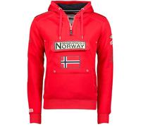 Geographical Norway Gymclass Men - Men's Kangaroo Pocket Hoodie - Sweatshirt Logo Pullover Hoody Warm Long Sleeve - Ideal Men's Gift Spring Summer Autumn Winter
