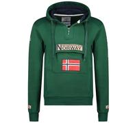 Geographical Norway - GYMCLASS Men's Long-Sleeved Hoodie, dark green, XXL