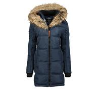Geographical Norway Jacket Beautiful Lady Parka Blue Woman