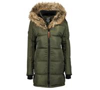 Geographical Norway Jacket Beautiful Lady Parka Khaki Woman