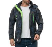 Geographical Norway Men Softshell Jacket Sport Ski Hike Heat Insulated Quick-Dry