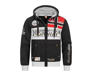 Geographical Norway Men's Designer Hoodie Jacket - Flyer