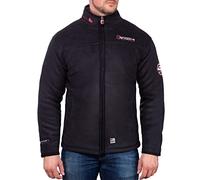 Geographical Norway men's fleece jacket Ubolt Black - Dark-grey L