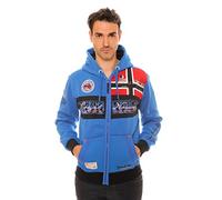 Geographical Norway Men's Hoodie - Blue - Large
