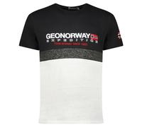 Geographical Norway Men's Jdouble t Shirt, Noir, M