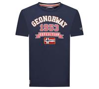 Geographical Norway Men's Jollegio t Shirt, Marine, L