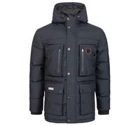 Geographical Norway Men's Navy Parka Albert, Marine, XL