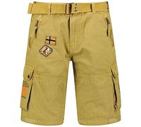 Geographical Norway Men's Paintball Bermuda Shorts, Mastic, XXL