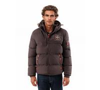 Geographical Norway Men's Quilted Winter Jacket - Lined Warm Anorak - Outdoor Ski Snowboard Jacket for Winter/Autumn in Bundle with UD Beanie