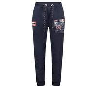 Geographical Norway Meographe EO Men 100 (WW5807H/GNO/Black) Mens Athletic Black Jogging Bottoms Running Comfortable Jogging Bottoms with Drawstring 3XL, navy, S