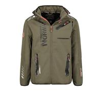 Geographical Norway Parka Softshell Khaki/Black Man Kingdom WW1973H, khaki, L
