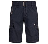 Geographical Norway Peanut Bell Men - Shorts / Bermuda Shorts - Cotton Cargo Trousers, Boy Summer Clothing - Quality Shorts and Bermuda Shorts, navy blue, 3XL
