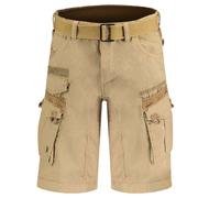 Geographical Norway Shorts Panoramique Bermuda Beige Man