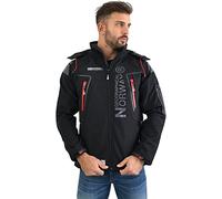 Geographical Norway Softshell Funktions Outdoor Jacket Anthracite Black XL