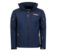 Geographical Norway Softshell TUNAR DB NAVY MEN 009 (WY9170H/GN/Navy) Men's Mid-Season Jacket, Navy Blue, Waterproof and Breathable, navy, XL