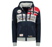 Geographical Norway Sweatshirt Flyer Hoodie Blue Man