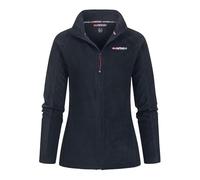 Geographical Norway Tug FZ Lady - Fleece Jacket Women Warm Zip - Autumn Winter Spring Warm Women's Jackets Ladies Sport - Long Sleeve Sweater Fur Soft Outdoor Comfort (Navy M)
