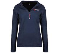 Geographical Norway Tug HZ Lady - Fleece Jacket Women Warm Zip - Autumn Winter Spring Warm Women's Jackets Ladies Sport - Long Sleeve Sweater Fur Soft Outdoor Comfort (Navy XL)
