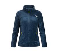 Geographical Norway Upaline Lady Fleece Fine Women Warm Fermetur Zip Jacket Autumn Winter Spring Warm Women Long Sleeve Pullover Fur Soft Comfort Outdoor, Blue (Navy), L
