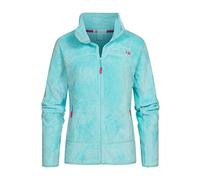 Geographical Norway Upaline Lady - Fleece Jacket Women Fine Warm Zip - Autumn Winter Spring Warm Women's Jackets Ladies - Long Sleeve Sweater Fur Soft Outdoor Comfort (Turquoise S)