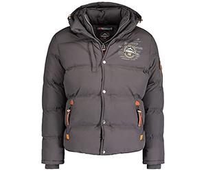 Geographical Norway Verveine Men - Men's Winter Autumn Jacket - Comfortable Warm Coat Lining - Long Sleeve Windbreaker Jacket - Ideal Elegant Gift Casual Men
