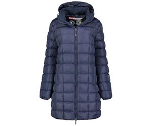 Geographical Norway Women's Babette Lady Long Parka, Marine, XL