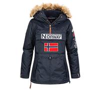 Geographical Norway Women's Boomera Jacket, Azul Marino, L