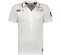 Geographical Norway Women's Karma Lady Polo Shirt, Blanc, L