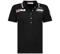 Geographical Norway Women's Karma Lady Polo Shirt, Noir, L