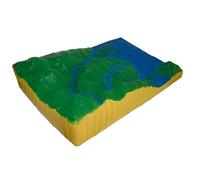 Geographical Sedimentation Model - 3D Tectonic Plate Educational Teaching Aid for Geography Display
