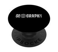 Geography Geographers Mapmaking Geographer Maps PopSockets Adhesive PopGrip