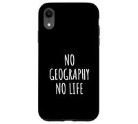 Geography Lover Men Women Kids Cartography Student Teacher Case for iPhone XR