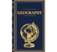 Geography: Notebook for Maps, Narrations, and Study | Grid Map Making Pages, Lined Pages and Blank Maps | Navy Edition