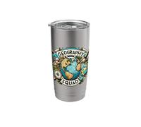 Geography Squad | Geography Design for Geographer Geography Stainless Steel Insulated Tumbler