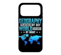 Geography Teacher By Day World Explorer By Night Geographer Case for iPhone 17 Pro Max