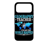 Geography Teacher I've Got The World Mapped Out Case for iPhone 17 Pro Max