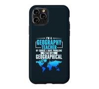 Geography Teacher Problems All Geographical Earth Geographer Case for iPhone 11 Pro