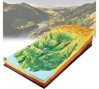 Geography Teaching Model - Five Terrain Combination Models for Educational Use in Junior and Middle School Geography
