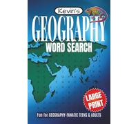 Geography Word Search Puzzle Book: Word Searches with Easy to Read, Large Print about Geography, World Cities, Countries, Travel and More! | 6 x 9 inches | 110 pages | 55 Puzzles