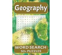 Geography Word Search Puzzle Book: Word Searches with Easy to Read Print about Aspects of Geography, Geographical Points of Interest, Geographical ... Gift for Vacations, Holidays, and Free Time
