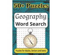 Geography Word Search: Word Searches with Easy to Read Print about Geography and More… |6X9 inches, 110 pages| 50+ Puzzles…