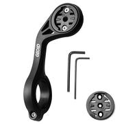 GEOID Bike Computer Mount, Out Front Cycling Computer Mount Compatible with Garmin Wahoo Bryton Magene Cycplus CooSpo XOSS Cycling Computer with GoPro Action Camera and Bicycle Light