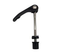 GeOinQL Bike Quick Release Saddle Parts， 1pcs Bicycle Quick Release Screw Nut M6 35/40/50/55/60/65/70/75/85mm Bike Seat Post Clamp Skewer Bolt Rod Cycling Parts Tools(M6x75mm Black)