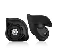 GeOinQL Luggage Wheel,Luggage Suitcase Wheels, 360 Degree Swivel Luggage Mute Wheel Suitcase Replacement Repair Wheels Parts Spinner (W156#)