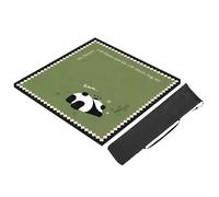 GeOinQL Mahjong Table Mat, Mahjong Mat with Panda Pattern, Mahjong Table Mat Easy to Clean, Mahjong Mat Anti Slip and Noise Reduction (Color : STYLE1, Size : 31.49 * 31.49in)(Style3,31.49 * 31.49in)