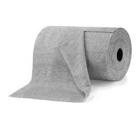 GEOKILO 40 Sheets Microfibre Cloths, 25x25cm Multifunctional Reusable Hand Tear Cleaning Cloths, Wet and Dry Dual Use Washable Rags Water/Oil Absorbent Micro Fibre Cloths for House, Kitchen, Car-Grey