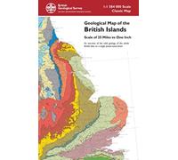 Geological Map of the British Islands - An overview of the bedrock geology of the whole British Isles on a single poster-sized sheet