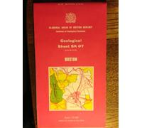 Geological Survey of Great Britain (England and Wales) Sheet SK 07 (Solid and Drrift) Buxton. (Geological Map)
