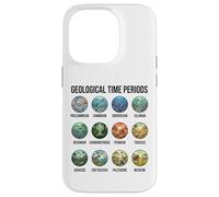 Geological Time Periods Chart Paleontology & Earth History Case for iPhone 14 Pro